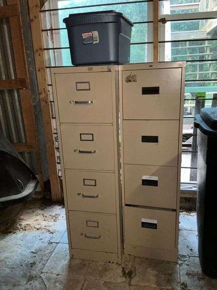 Hon and other 4-drawer file cabinets image