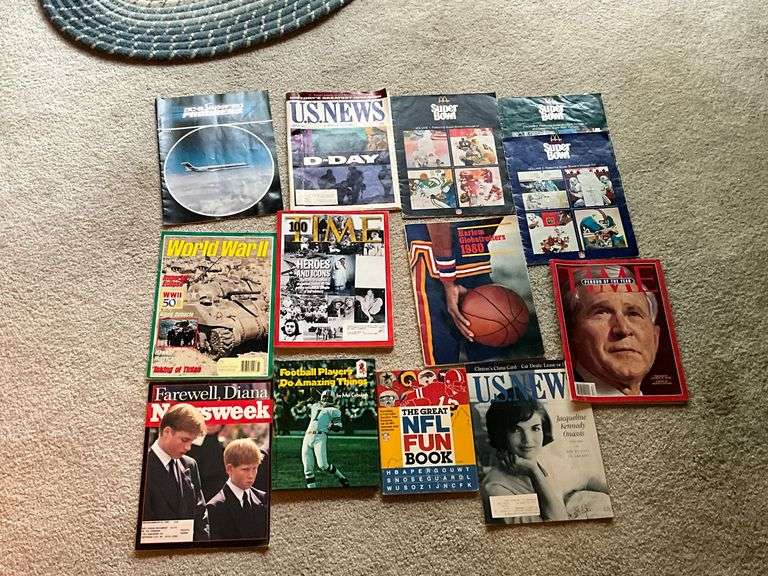 Magazines and news, US News, Time, Super Bowl, NFL Football, etc. image