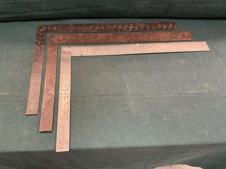 (3) 24" steel squares image