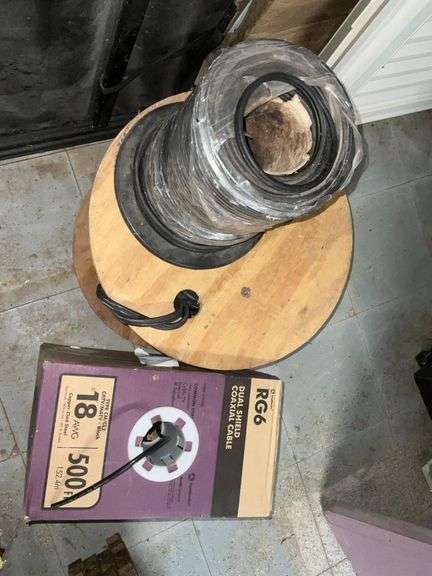 Dual broadband 18 gauge wire, Dual Shield Coaxial Cable, etc. image