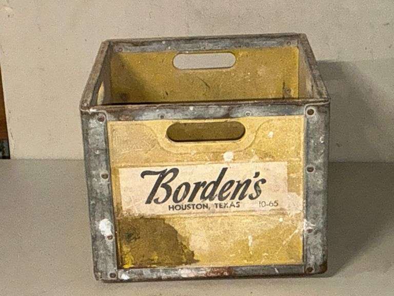 Borden's composite milk crate image