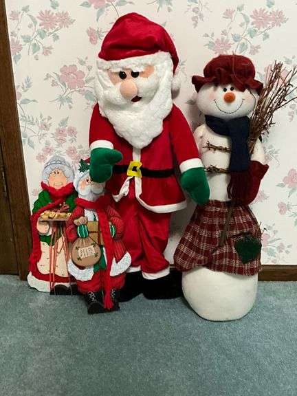 Christmas decorations, up to 30" T. image