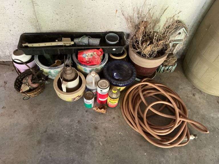 Assortment of garden supplies image