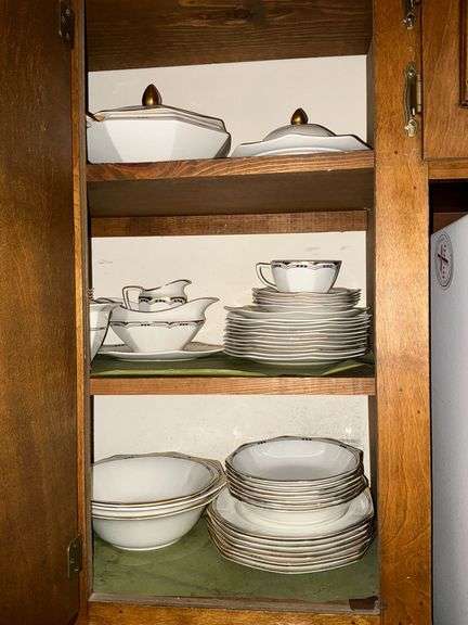 Johnson Bros. England china set, serving pieces, dinnerware, etc. image