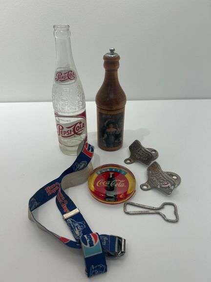Pepsi and Coca-Cola Advertising Collectibles image