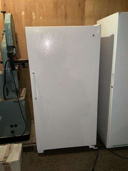 GE upright freezer image