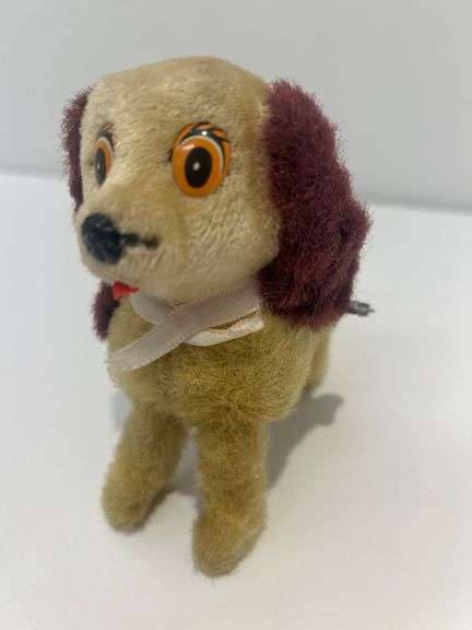 Small Plush Dog Wind-Up Toy image