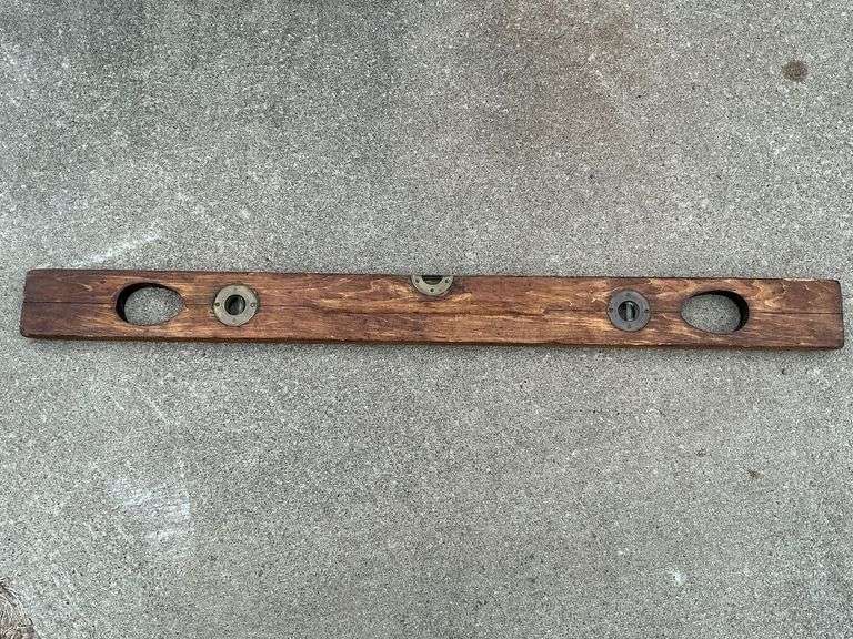 Stanley 4' Model 45 wooden level image