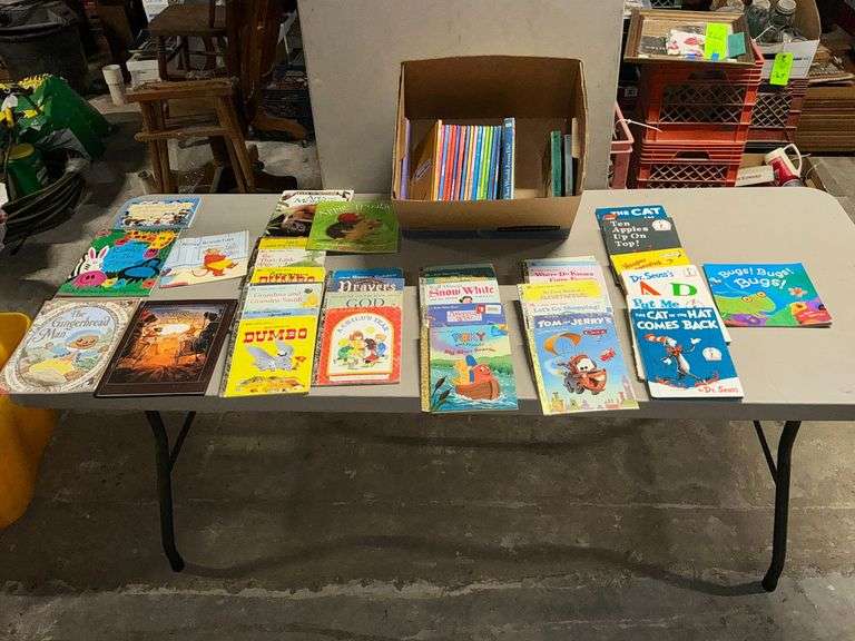 Assortment of children's books image