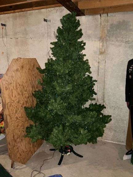 7' Artificial Christmas tree image