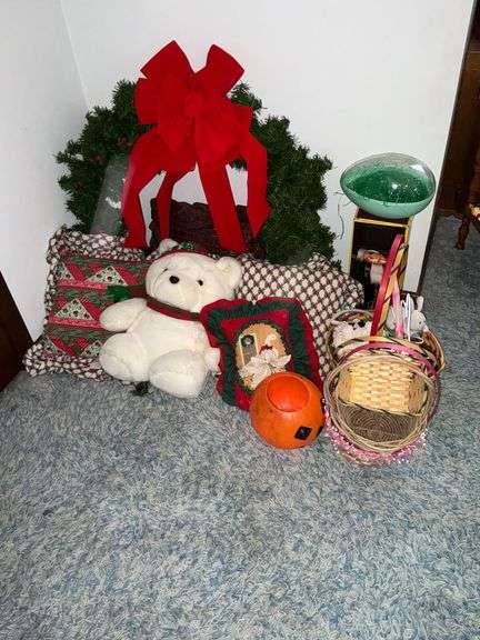 Holiday decorations, wind socks image