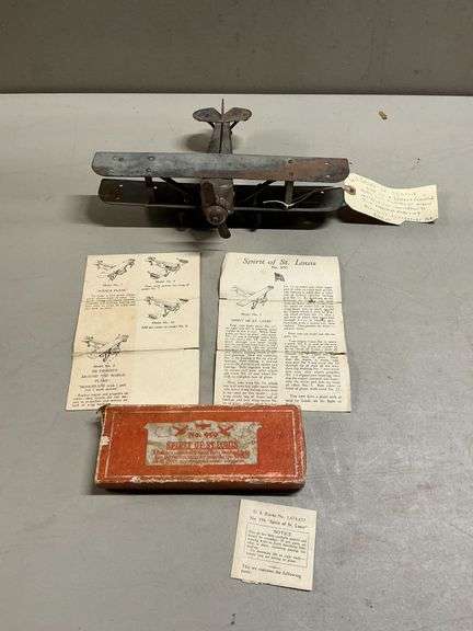 Vintage Metalcraft Corp. Spirit of St. Louis model airplane image