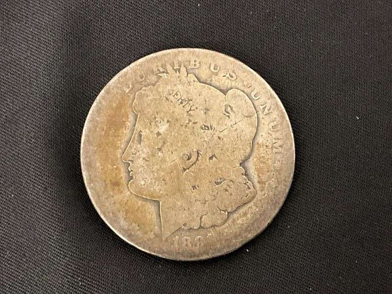 1891-O Morgan silver dollar image