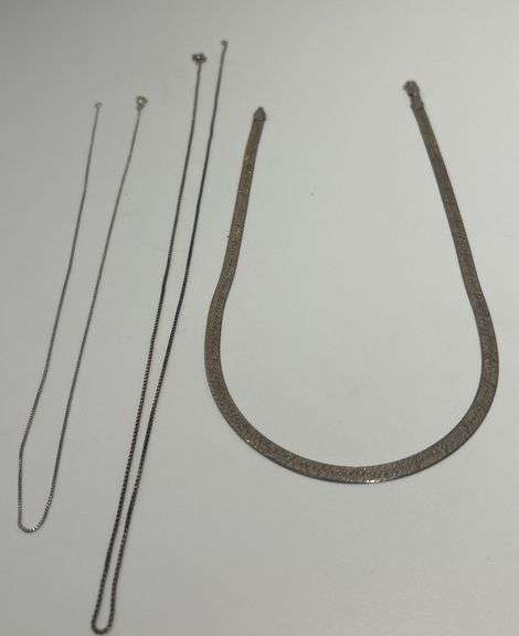 Sterling Italy box chain 18" image
