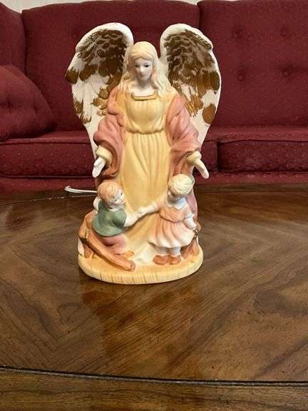 Ceramic angel nightlight image