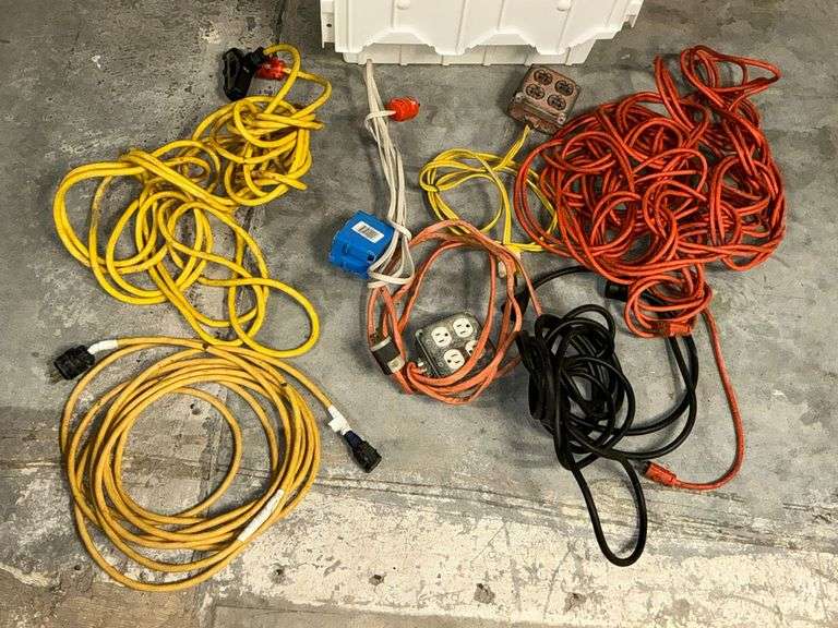 Assortment of extension cords image