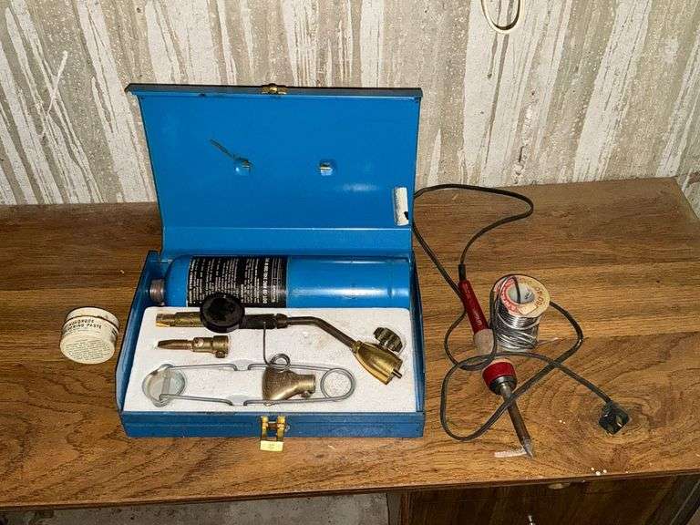 Torch set, solder, etc. image
