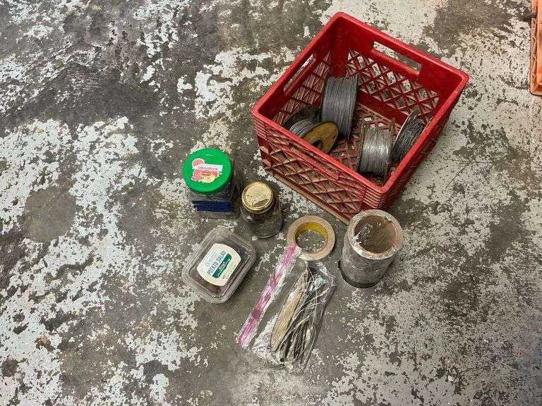 Sanding disc, steel wool, tie wire, etc. image