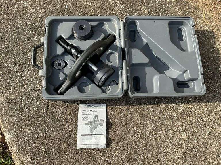 Tapco Brake Buddy in storage case. image