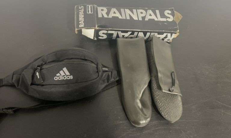 Adidas Fanny Pack and Rainpals Overshoes image