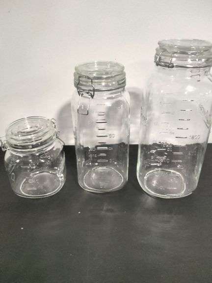 Mason canister set up to 12" T. image