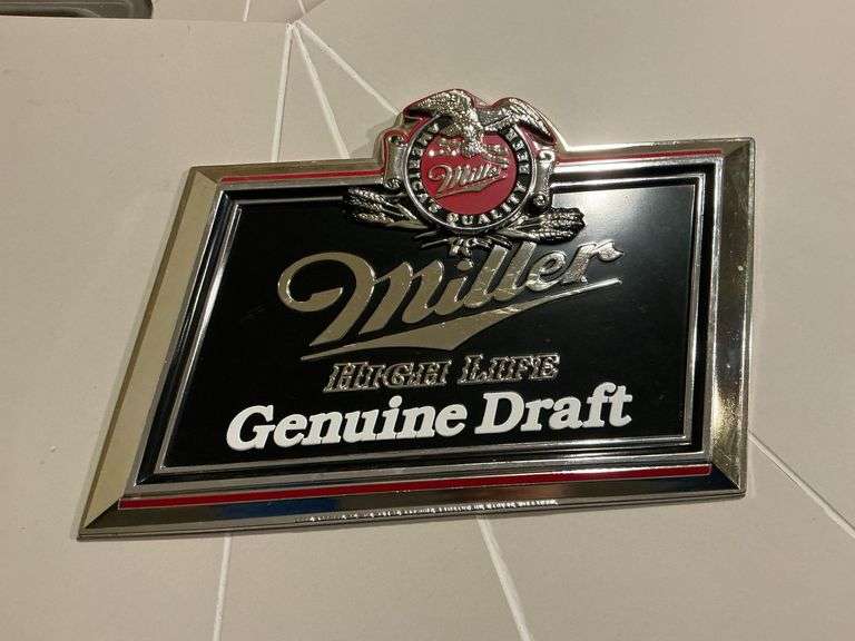 Plastic Miller sign image