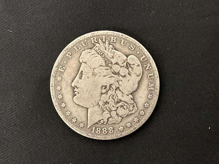 1888-O Morgan silver dollar image