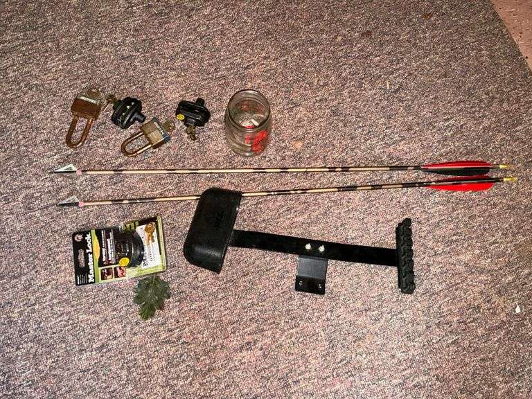 2 Master padlocks with keys image