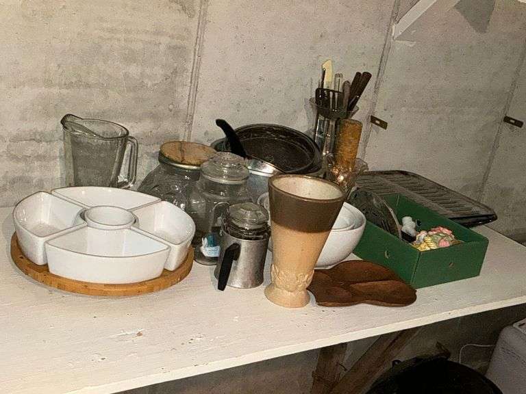 Assortment of kitchen and serving accessories image