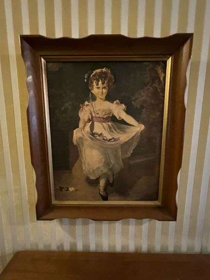 Framed artwork, 20" x 24" image