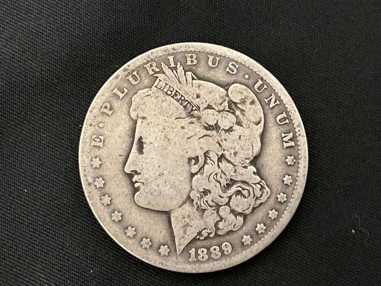1889-O Morgan silver dollar image