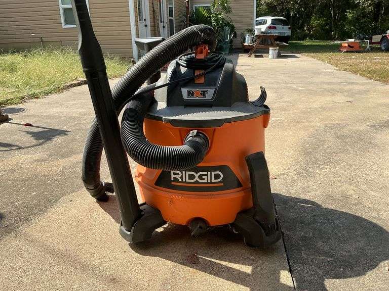 Ridgid NXT wet dry shop vacuum image