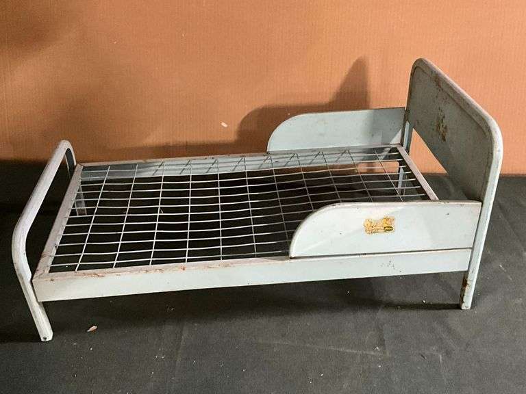 Doll-E-Bed Amsco metal doll bed. image
