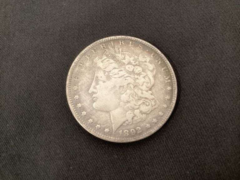 1892-O Morgan silver dollar image