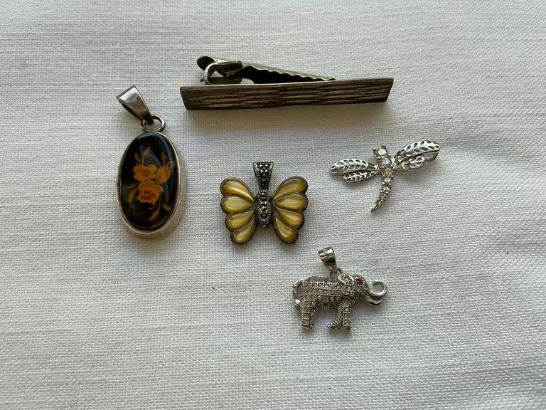 Tie clip marked 925 image