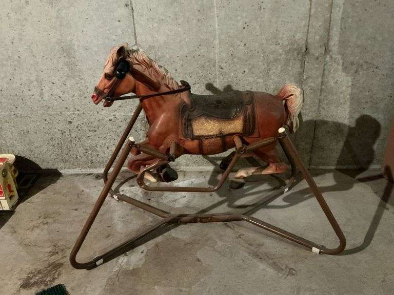 The Wonder Boy bouncy horse image