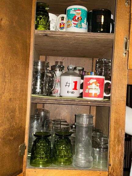 Collection of glasses and mugs image