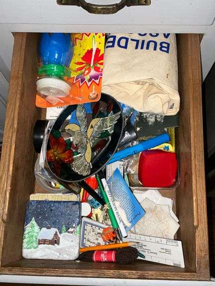 Contents of junk drawer image