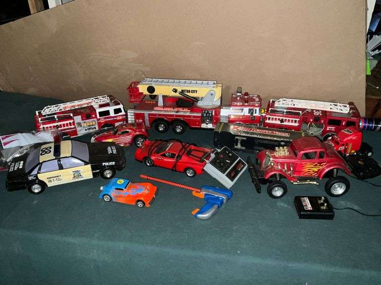 Collection of toy vehicles image