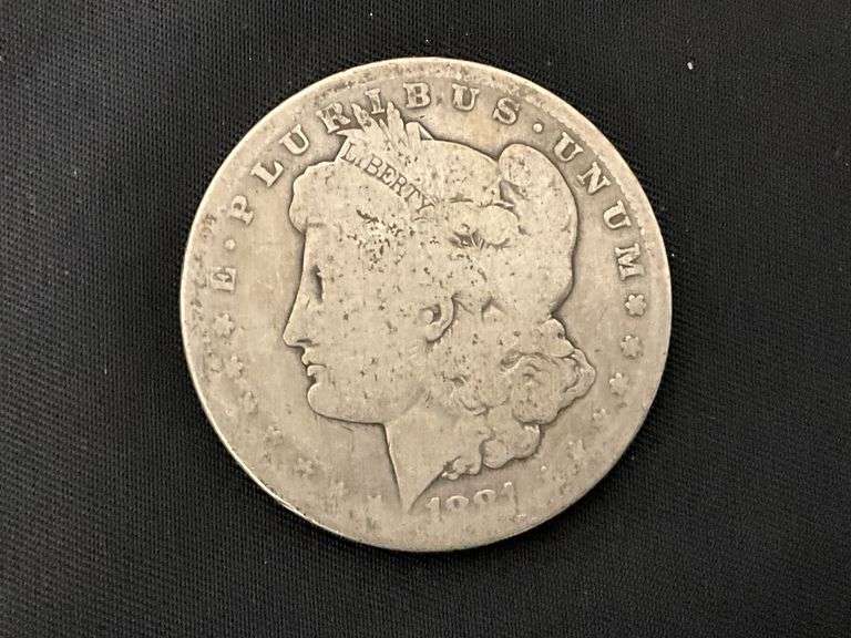 1881-S Morgan silver dollar image