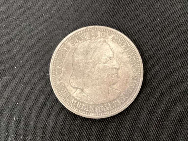 1892 Columbian Exposition half dollar image