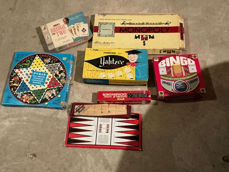 Yahtzee, Monopoly, Chinese checkers, etc. image