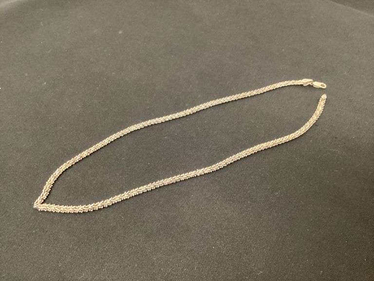 925 Mexico Sterling 17" Silver Chain image