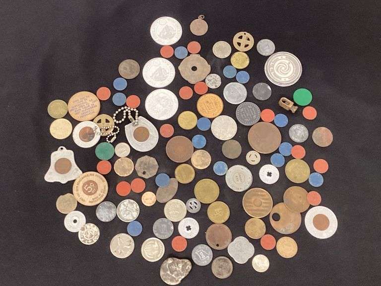 Missouri Sales Tax Receipts, wooden nickel, lucky penny key chains image