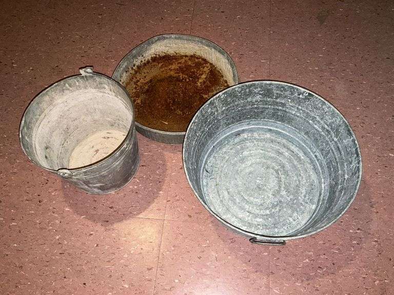 3 galvanized items image