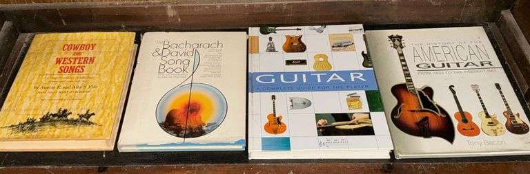 Musical books, Cowboy & Western Songs, History of American Guitar, image