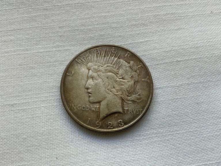 1923 Peace silver dollar image