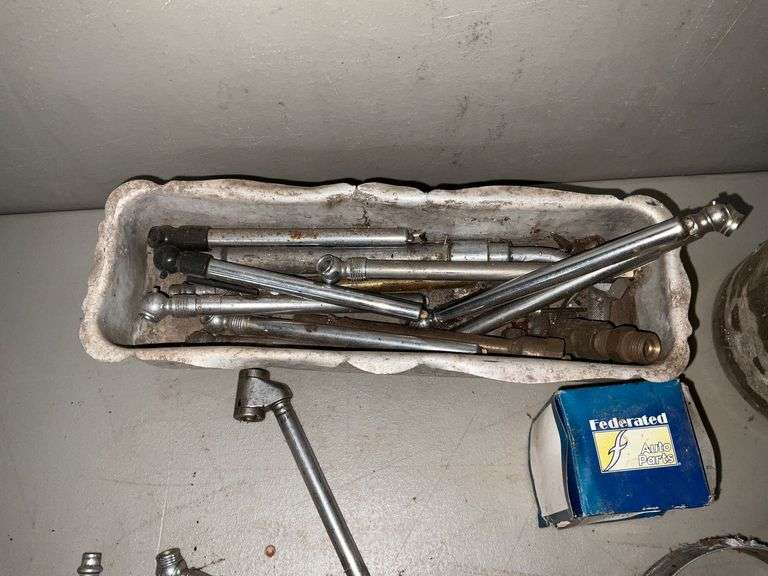 Assortment of automotive tools image