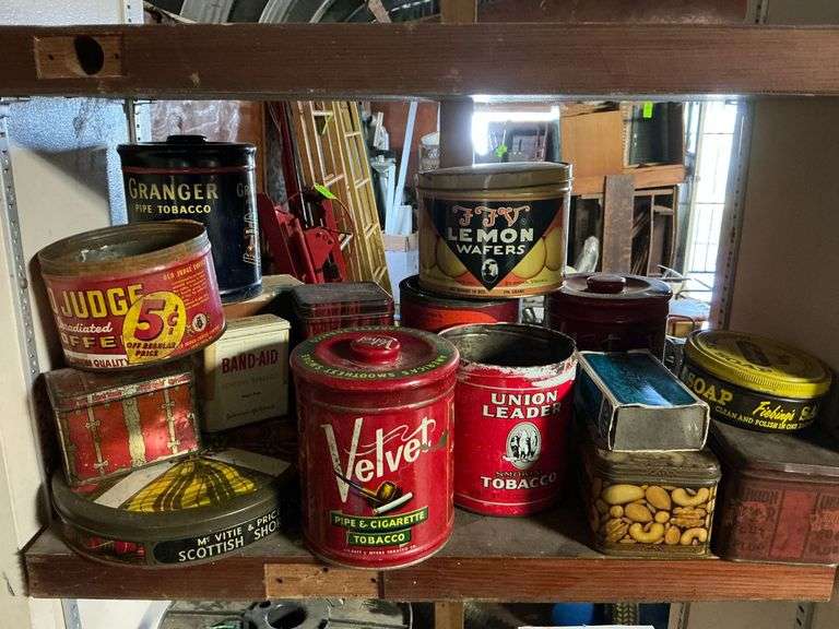 Vintage tins image