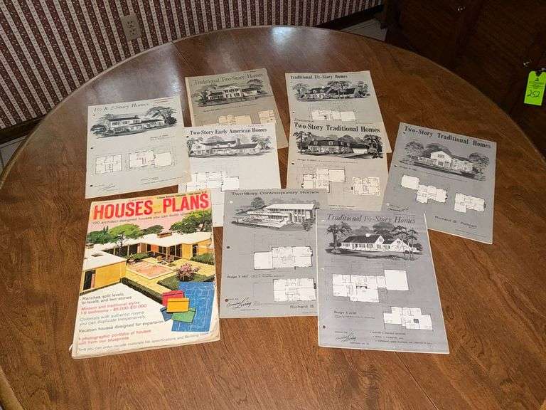 Traditional 1 1/2 and 2-story house plans image